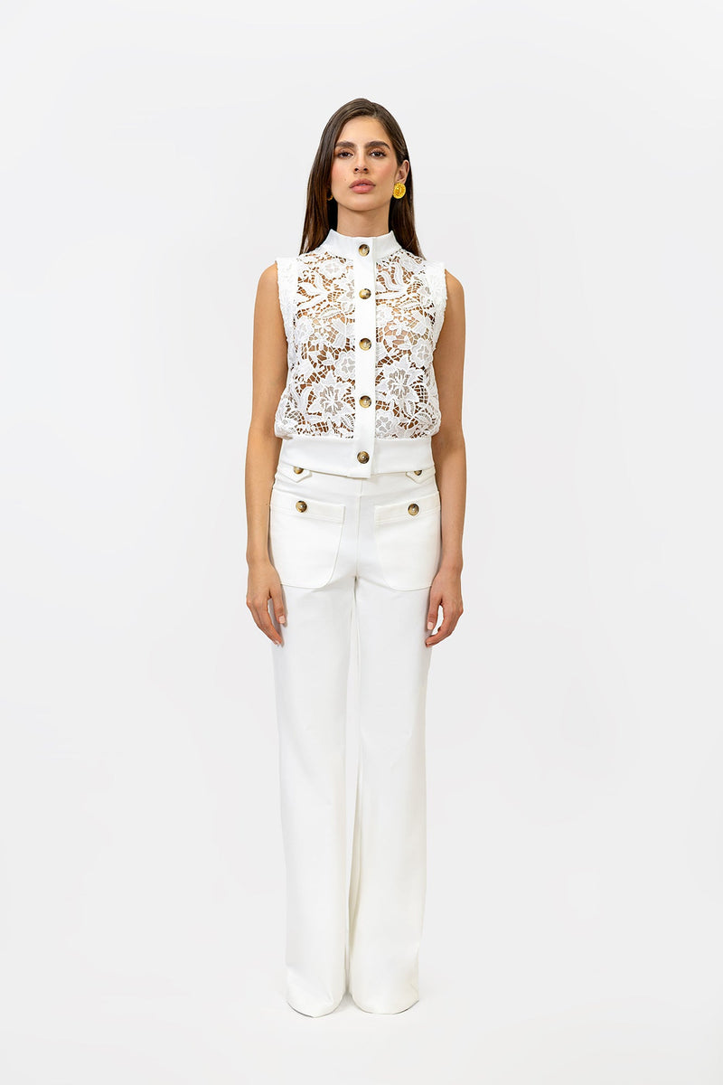 Orissa Blouse Ivory