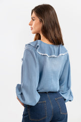 Orla Blouse Blue