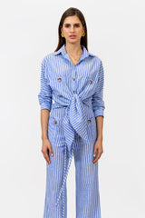 Origen Blouse Blue Stripes