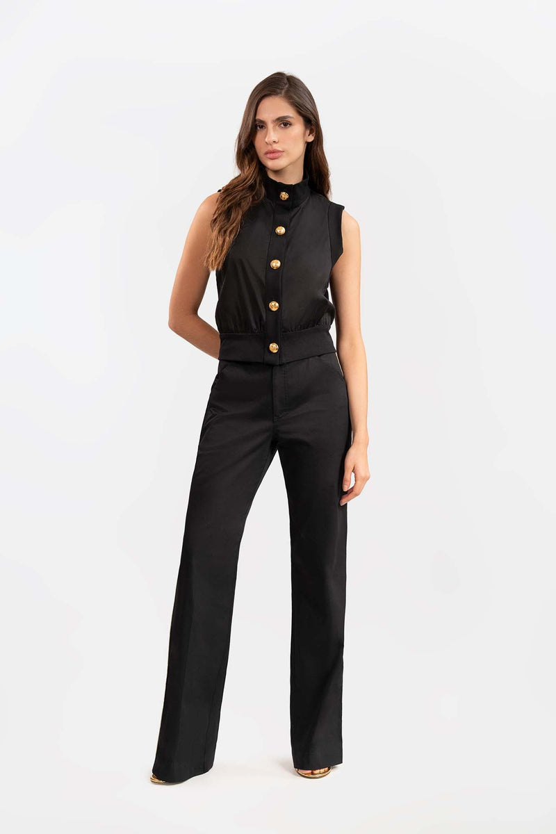 Savanna Black Vest