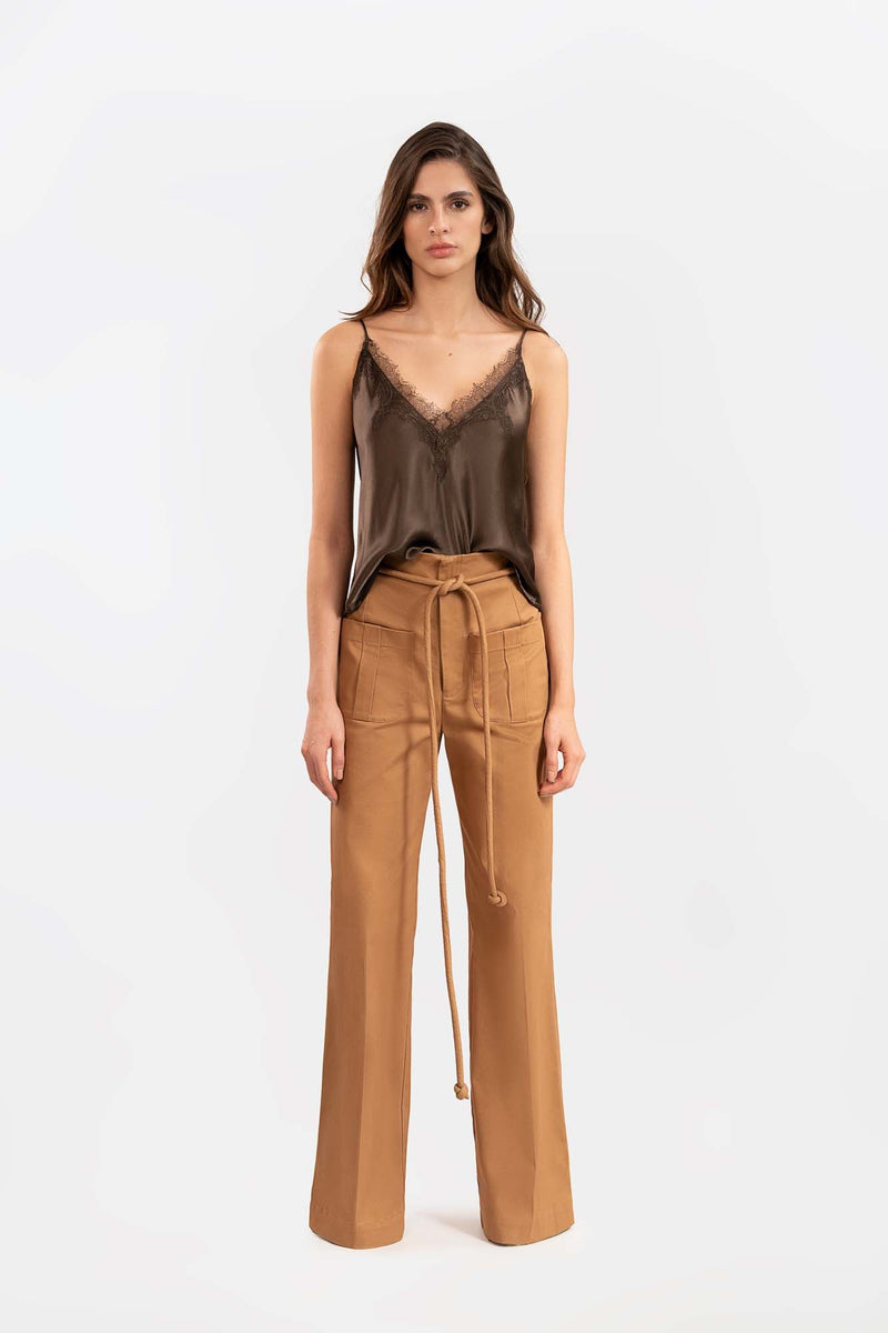Veta Camel Pants
