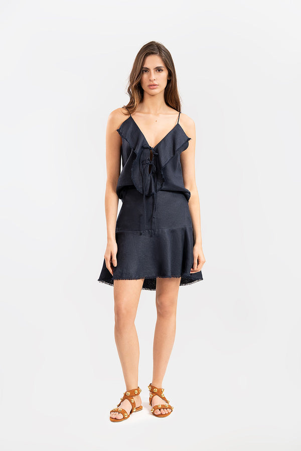 Orilla Skirt Blue