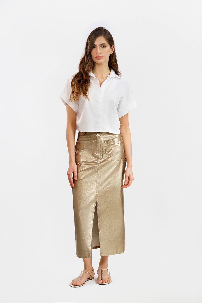 Insignia Skirt Golden