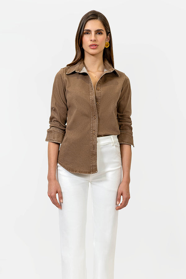 Eco Shirt Chocolate