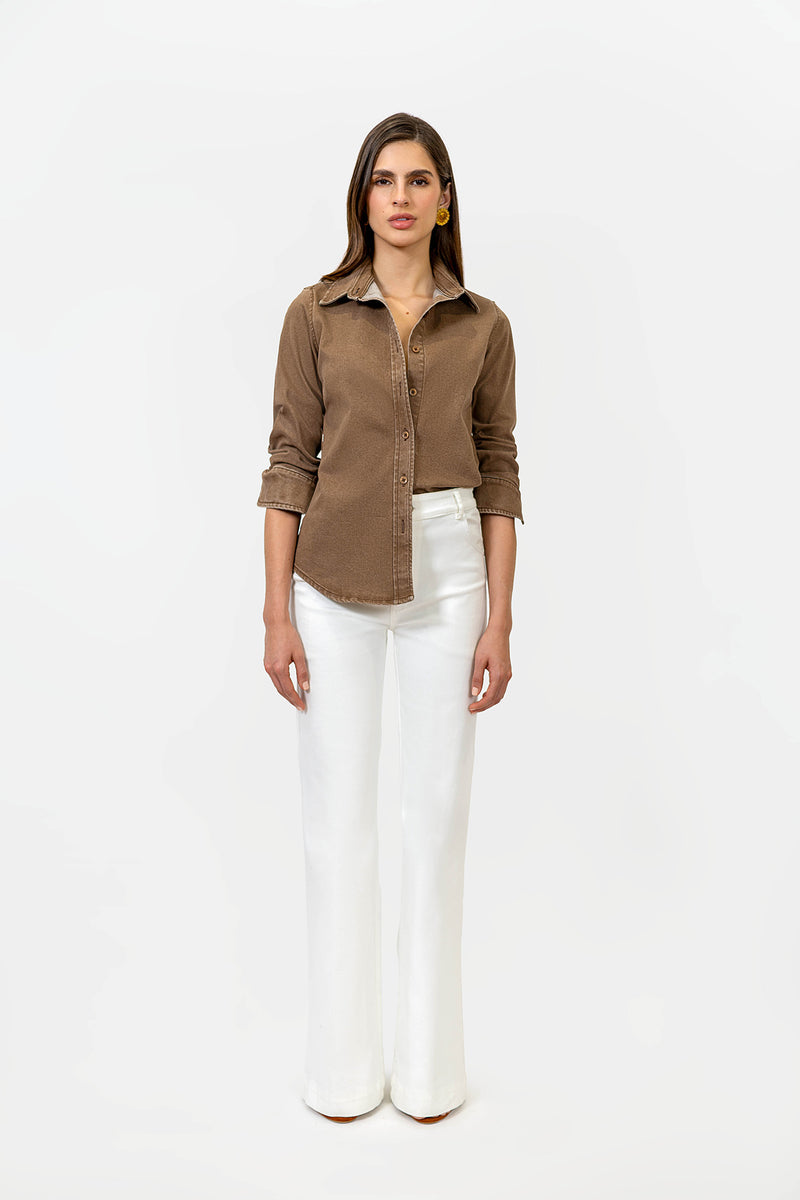 Eco Shirt Chocolate