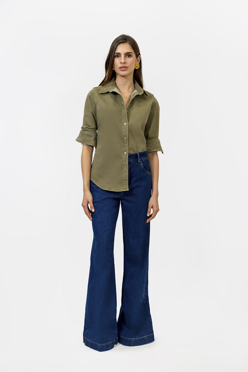 Eco Shirt Olive Green