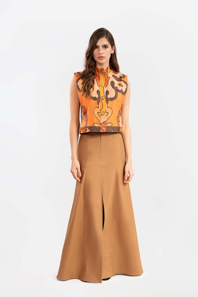 Zénit Camel Skirt