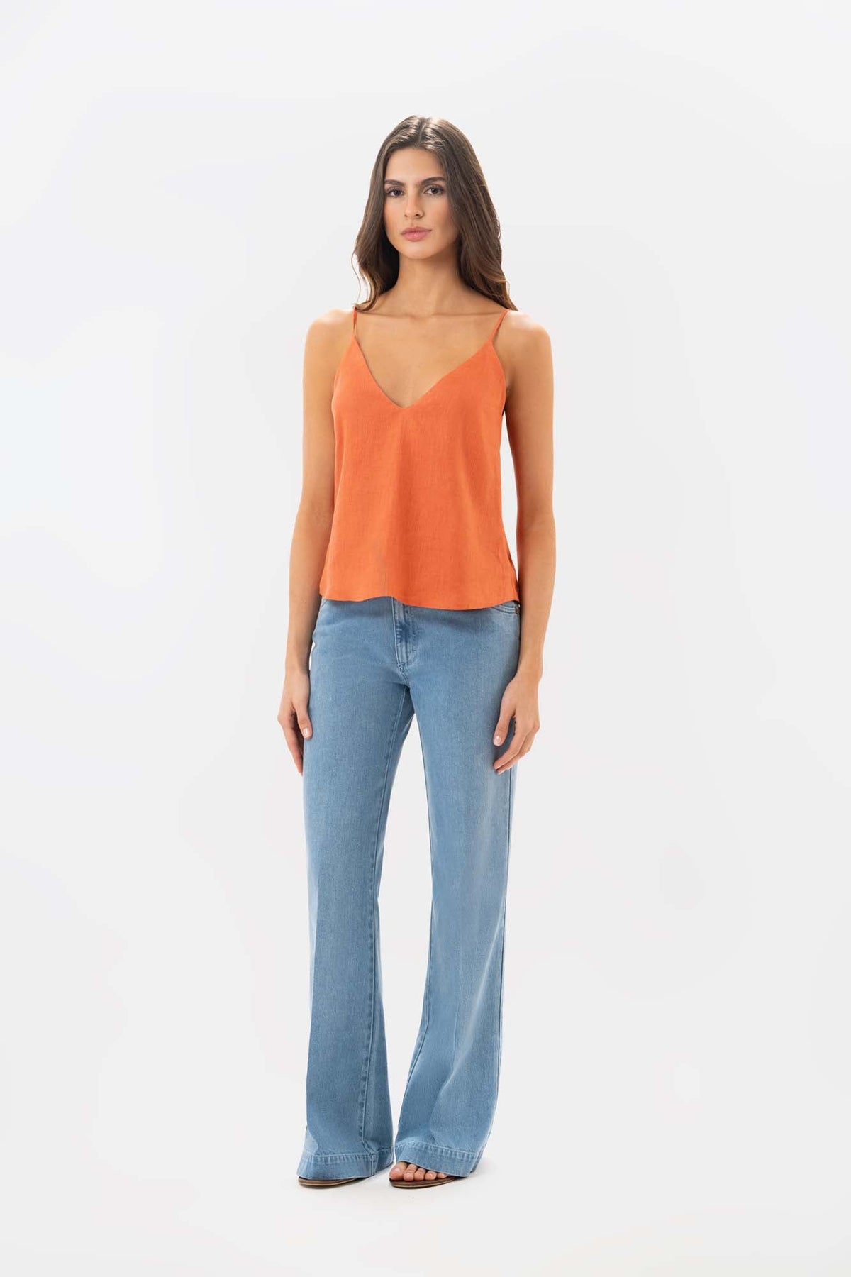 Origen Solar Orange Blouse