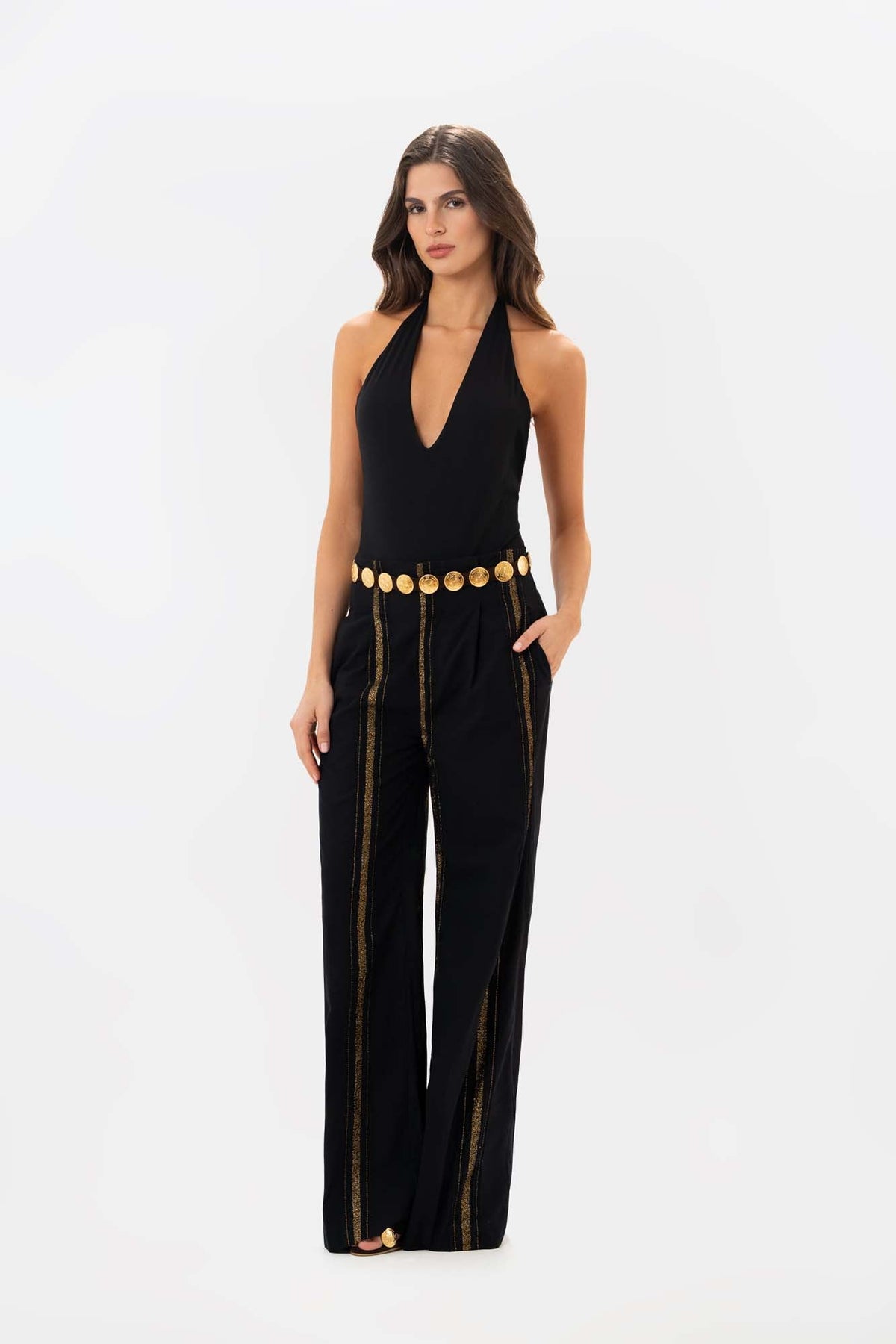 Litoral Black Gold Pants