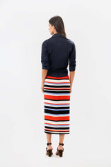 Encuentro Mixed Stripe Skirt