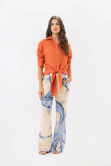 Halen Solar Orange Shirt