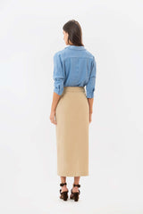Atena Khaki Skirt