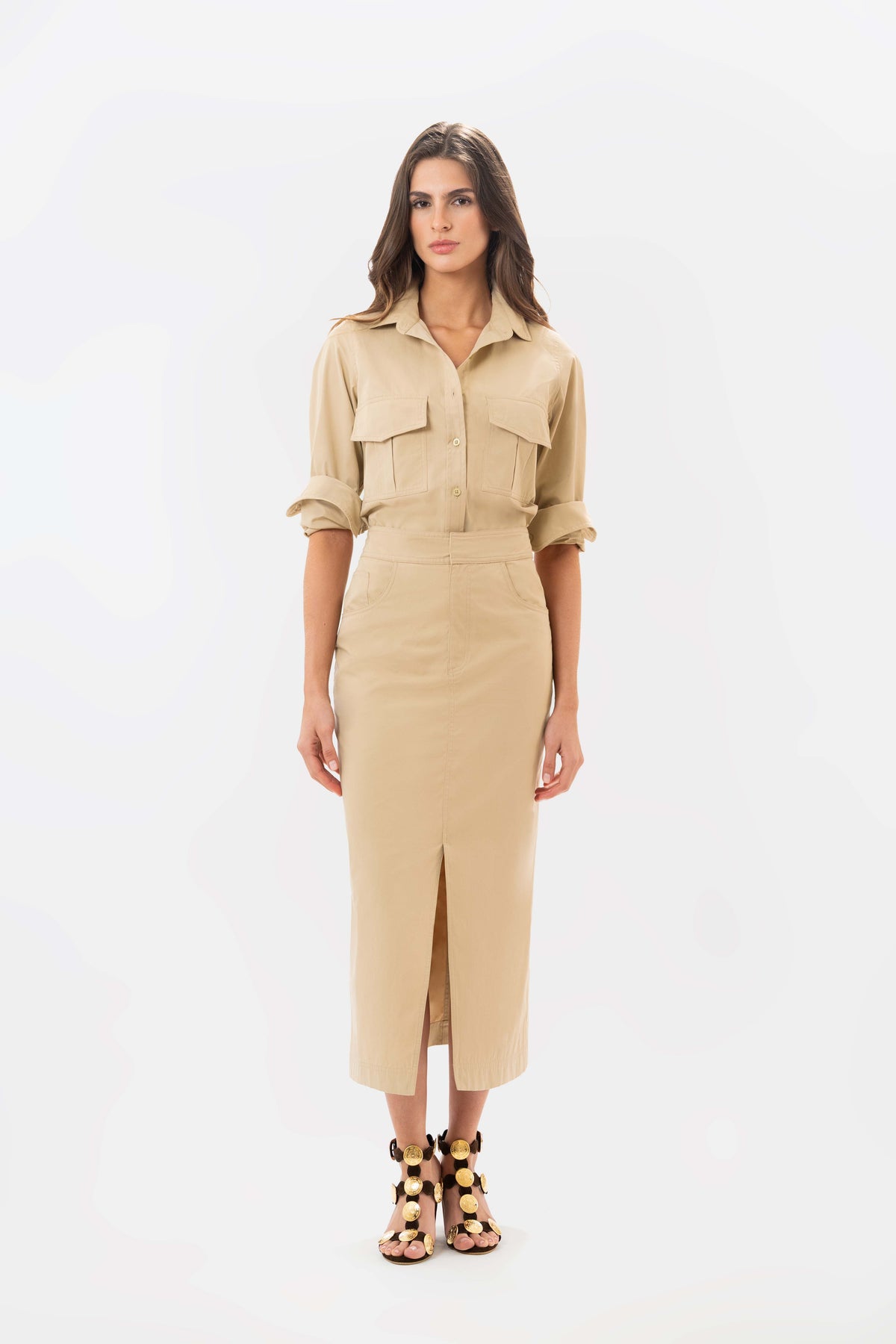 Latencia Khaki Shirt