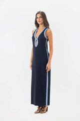 Camino Blue Dress