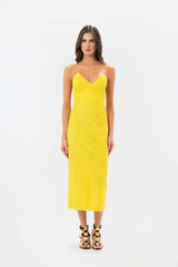 Tempo Yellow Dress