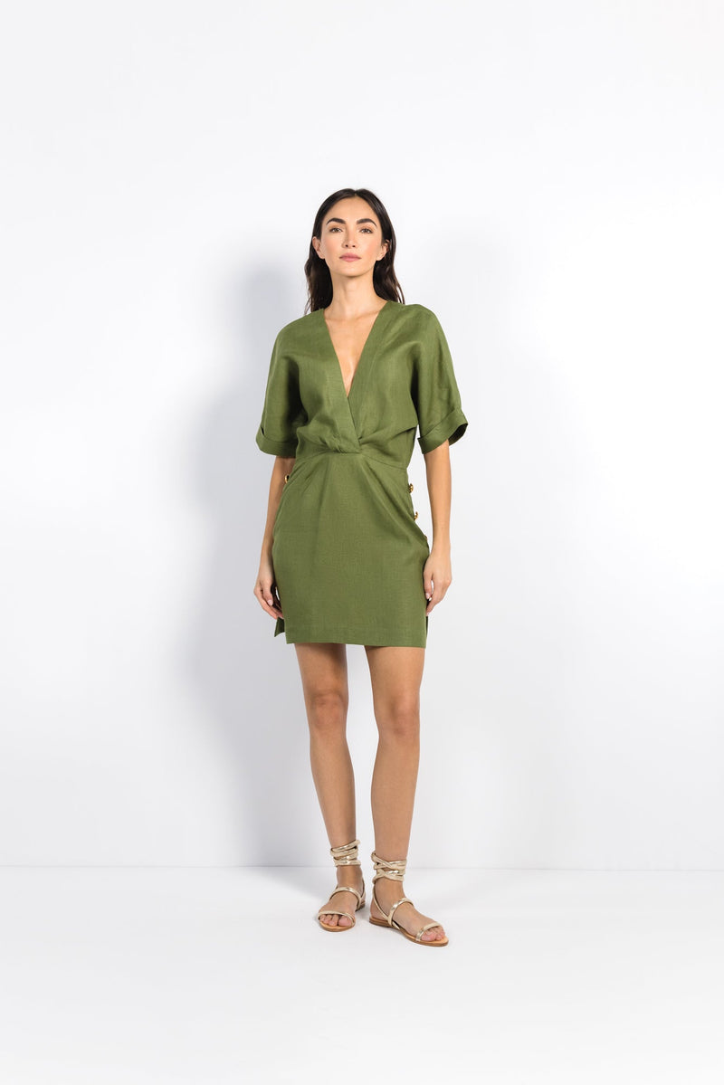 Gavilán Green Dress