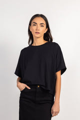 Clave Black Blouse