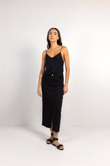 Clementina Black Top