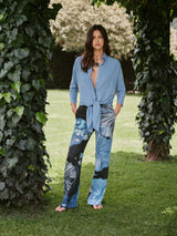 Halen Tencel Blue Shirt