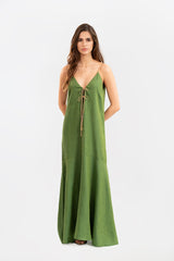 Refugio Dress Green