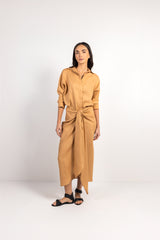 Corchea Érard Linen Shirt Linen Skirt