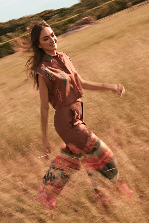 Duna Leafes Print Shirt