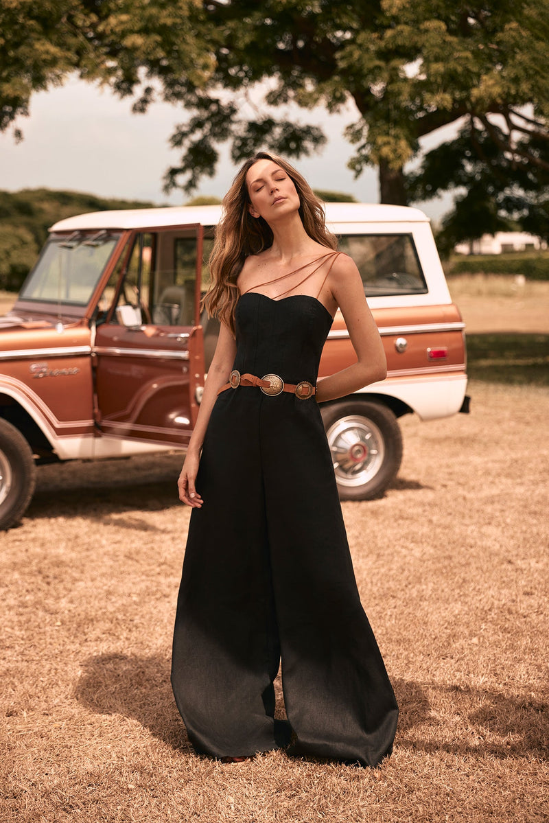 Guantalamera Linen Jumpsuit