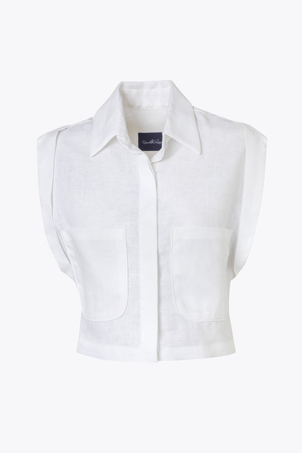 Salvia Linen Shirt