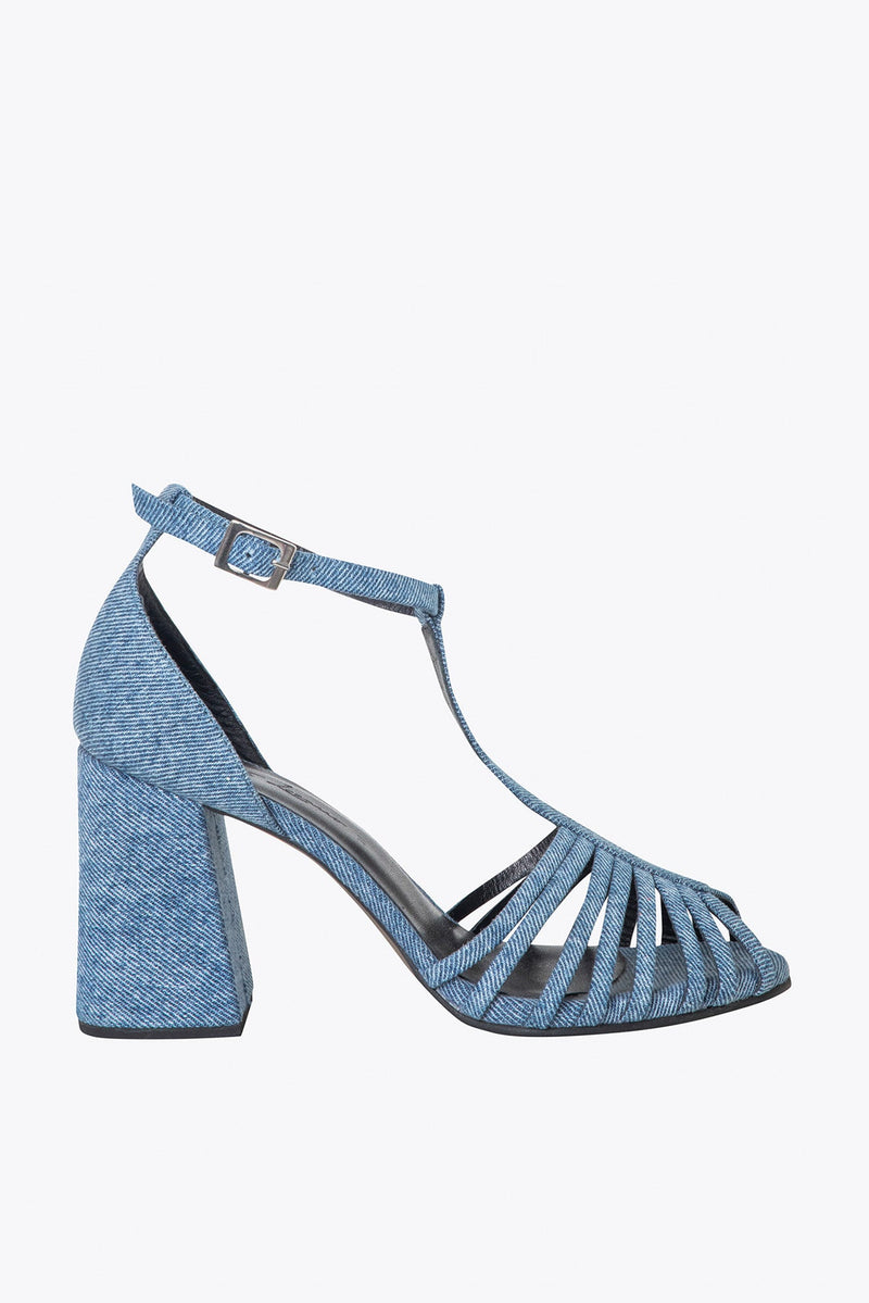 Sauce Square Heel Sandals