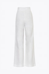 Relato White Linen Pants