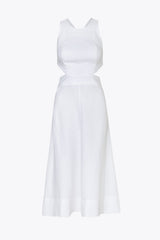 Bianca White Linen Dress