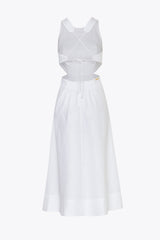 Bianca White Linen Dress