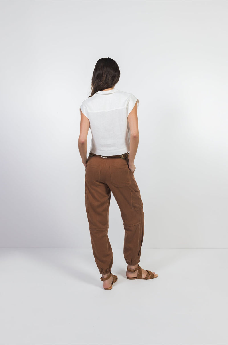 Sabino Linen Blouse