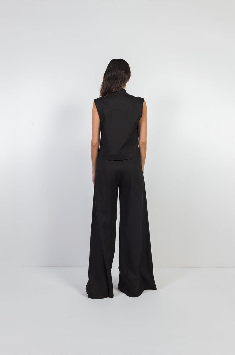 Santa Bárbara Linen Vest