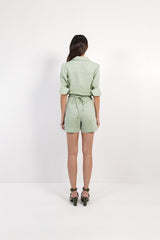 Wasabi Linen Jumpsuit